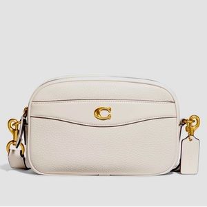 Coach Soft Pebble Leather Camera handbag